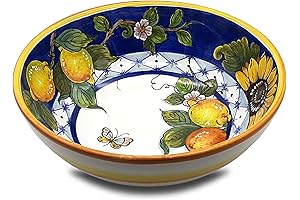 Artistic Pasta Bowls for a Vibrant Kitchen Palette