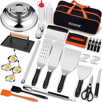 RINPIR Griddle Accessories Set for Flat Top Grills