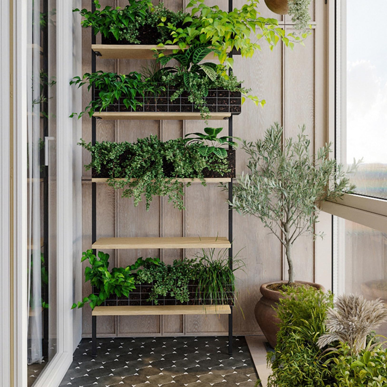 Amazon｜[GZGZ] ウォールシェルフ アイアン シェルフ 北欧 ウォール