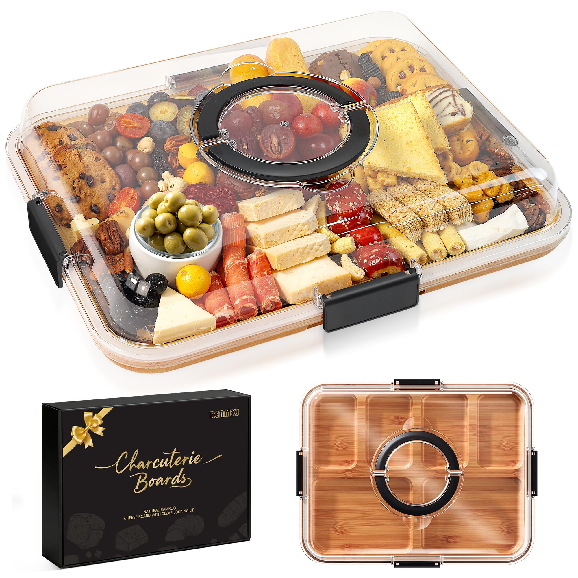 Renmxj Portable Board with Lid