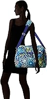Vista 6 de Vera Bradley Bolsa de viaje Weekender de algodón para mujer