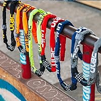 Vista 7 de ULAC Street Fighter Neo - Candado de cadena antirrobo con combinación de 4 dígitos (gris)