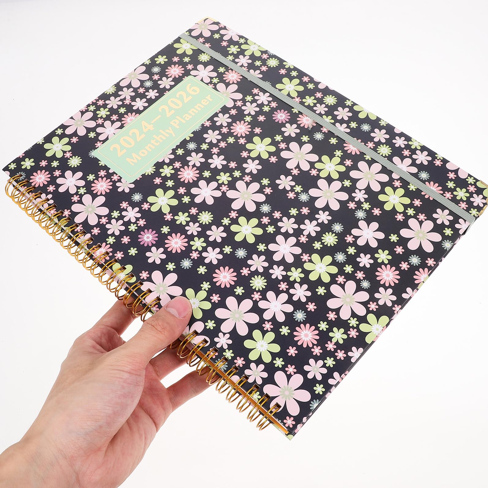 Gatuida Planner Portatile Notebook Calendario e Agenda Inglese Taccuino Spirale per Studio e Ufficio Agenda Scuola e Organizzatore Personale