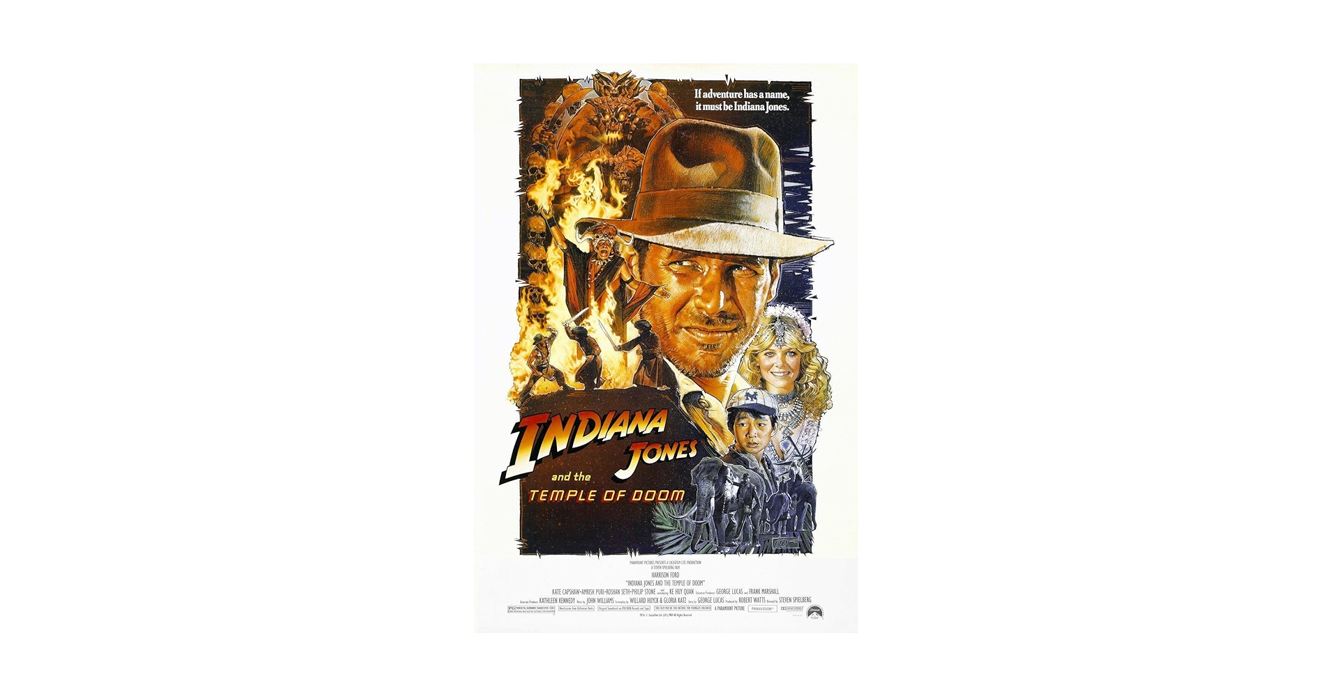 Amazon.com: POSTER STOP ONLINE Indiana Jones and The Temple
