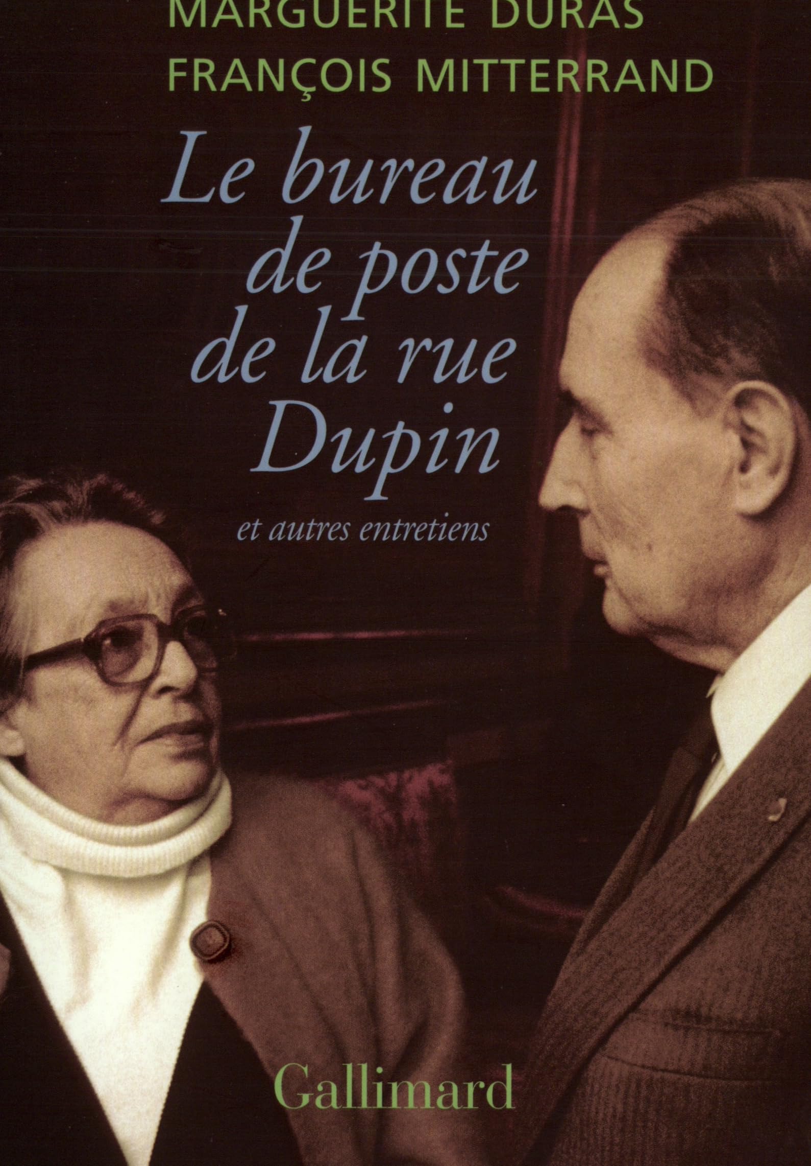 Le bureau de poste de la rue Dupin et autres entretiens Paperback – 5 Jan. 2006