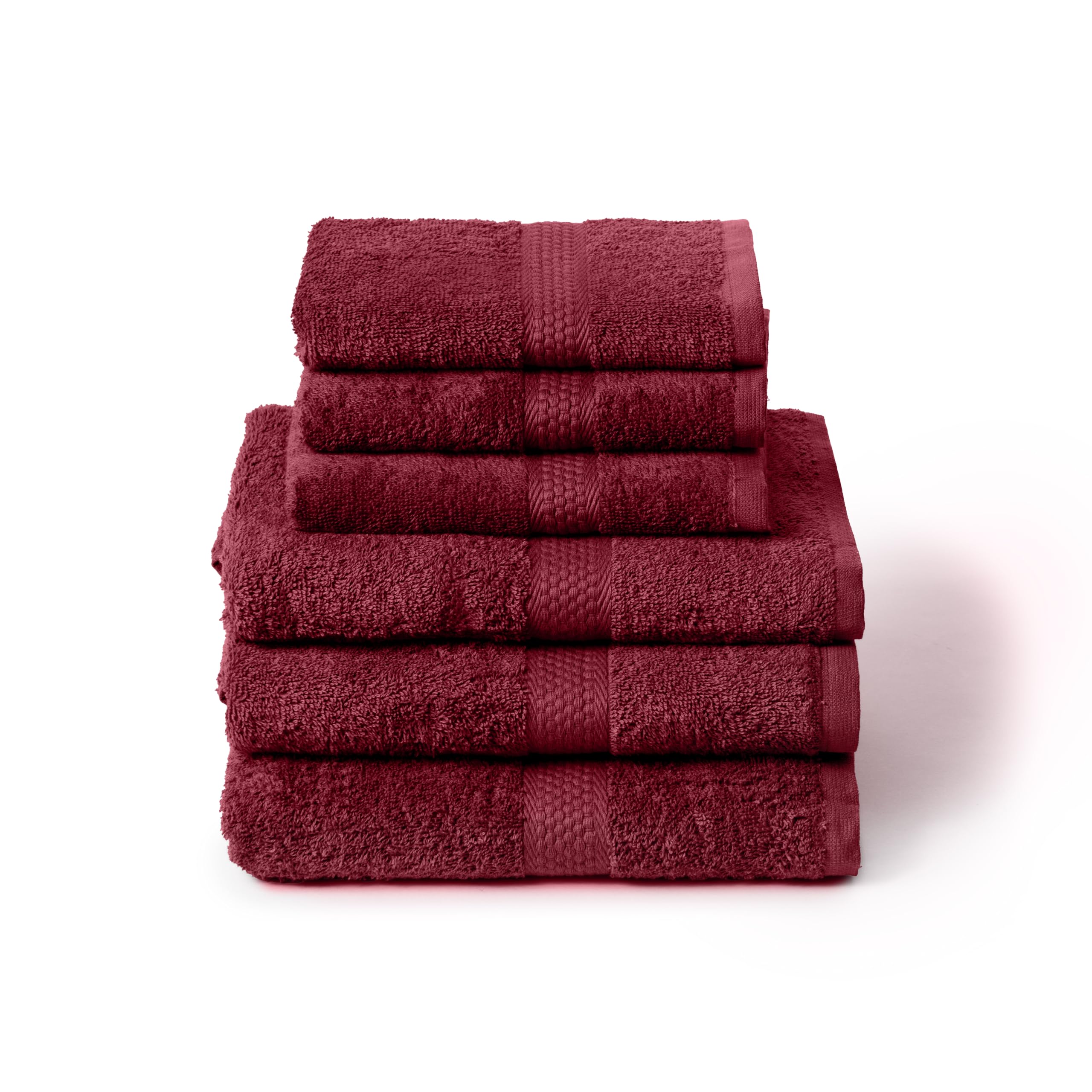 Caleffi Set Asciugamani Bagno con Ospite 6 Pz – Composto da 3x Asciugamano Viso 55x100 cm + 3x Asciugamano Bidet 40x60 cm – Cotone 100% Morbido e Ultra Assorbente – Doccia, Viso e Ospitalità Set Bagno