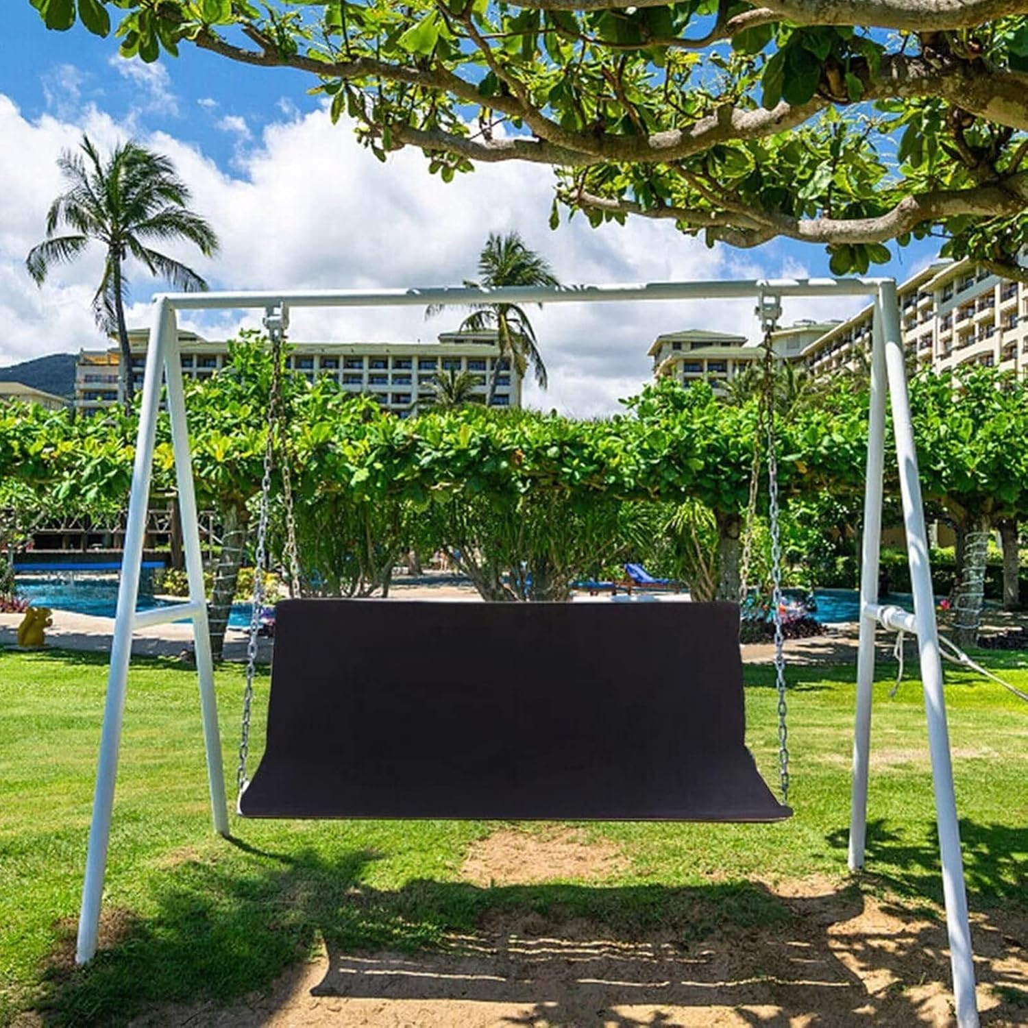 20x20 Outdoor Seat Cushions J&C Patio Swing Seat Cover Replacement