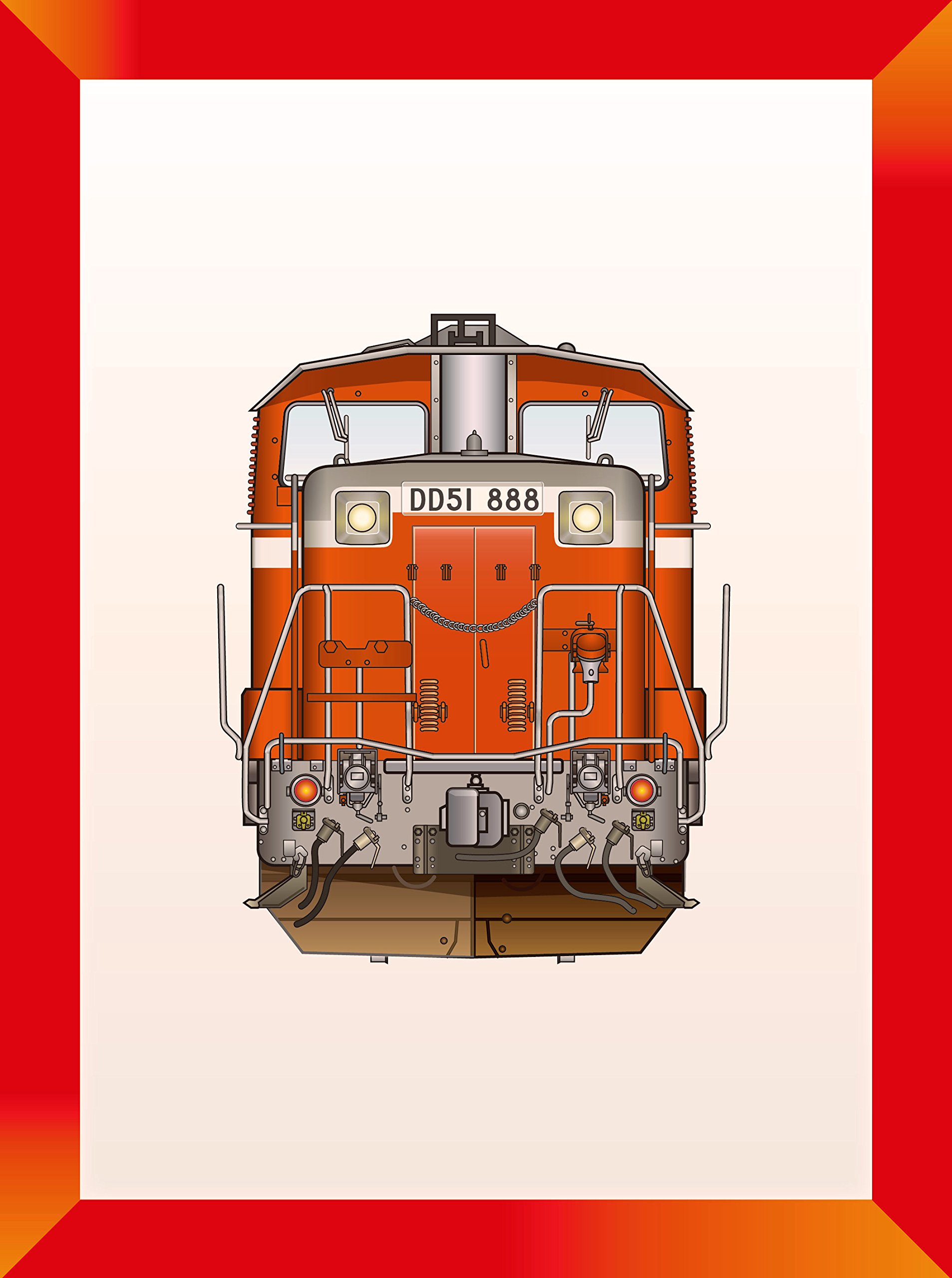 Amazon.co.jp: 鉄道絵画インテリア トレインアート カラーグラフィック