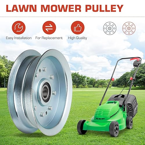 Miniatura 4 de GY20067 GY20110 Polea tensora plana para Scotts L2048 L2548 D140 D150 D155 D160 LA145 LA155 LA165 X140 X165 Fit 48" Deck GY22172 GY2066 29 GY2 2082