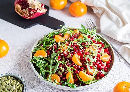 Miniatura 7 de Semillas de calabaza germinadas orgánicas con sal del Himalaya 8 onzas sin OMG ligeramente saladas crudas aptas para keto y paleo veganas a granel