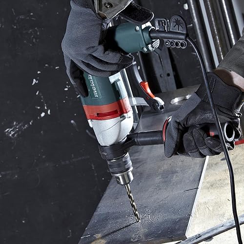 Miniatura 6 de Metabo - Taladro de alto par de 12 pulgada - 0-650 rpm - 6.7 amperios (600580420 75-16), taladros y prensas de taladro magnéticas, naranja