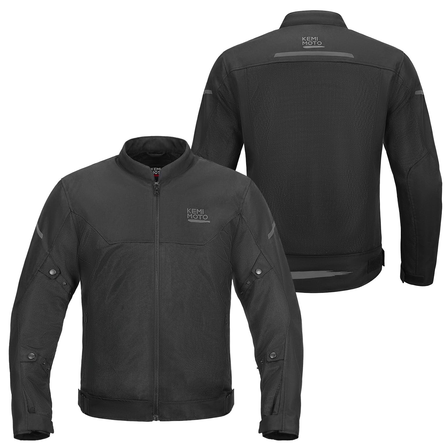 KEMIMOTO Motorcycle Jacket Men with CE Armor ESA Rebound Material Breathable Motorcyce Mesh Jacket