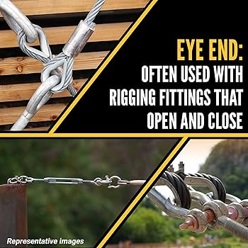 US Cargo Control 7/8 Inch x 18 Inch Jaw and Eye Galvanized