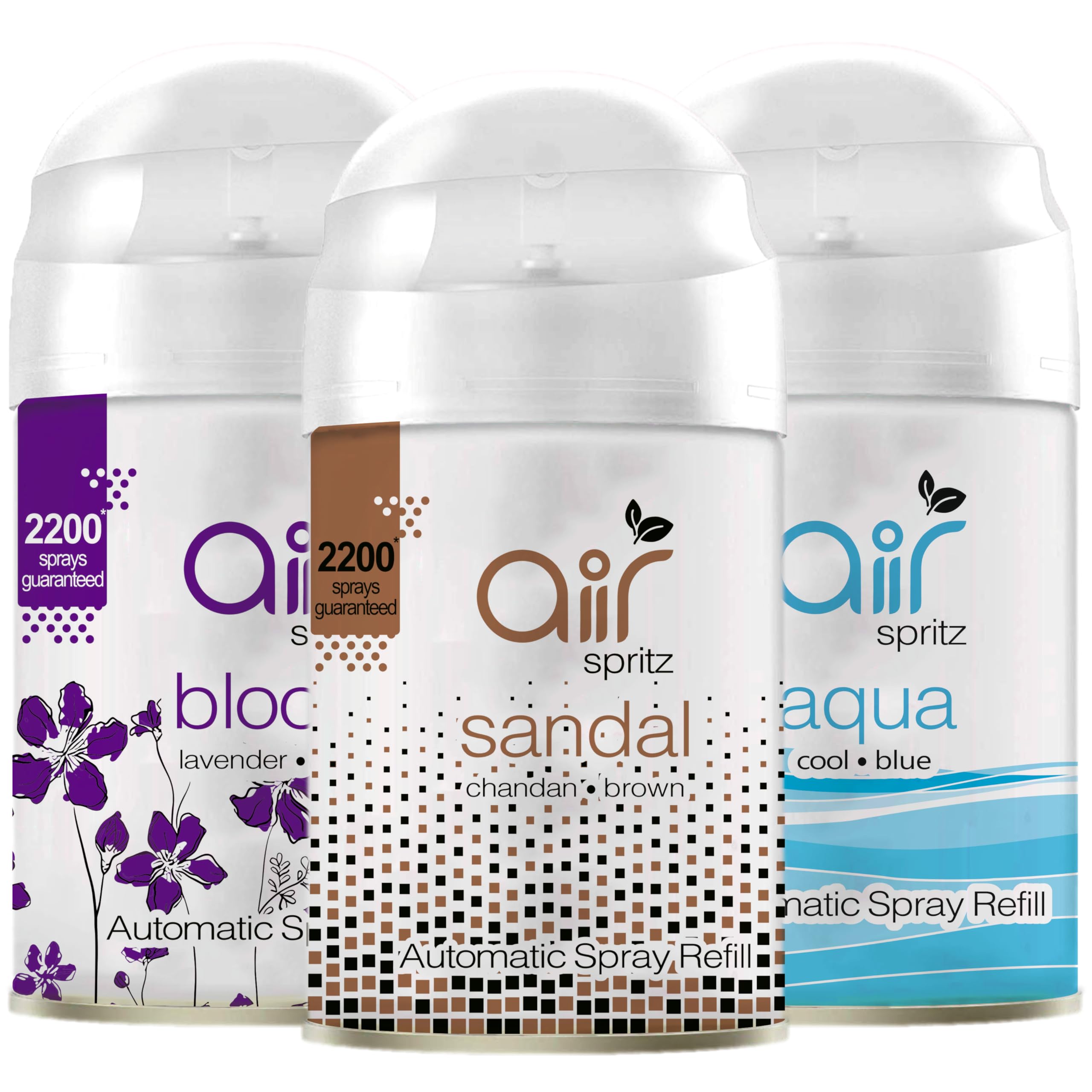 Air Spritz 225ml matic automatic spray refill (Aqua | Sandal | Lavender - Pack of 3) | Automatic Room Freshener, Bathroom Freshener and Room Spray (B0D6GC44Z7) Amazon Price History, Amazon Price Tracker