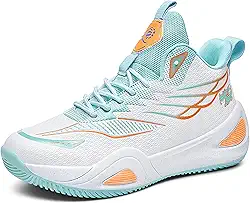 Tênis de basquete neutro unissex cano alto antiderrapante luz noturna tênis de corrida resistente ao desgaste calçados esportivos Equipamento de basquetebol