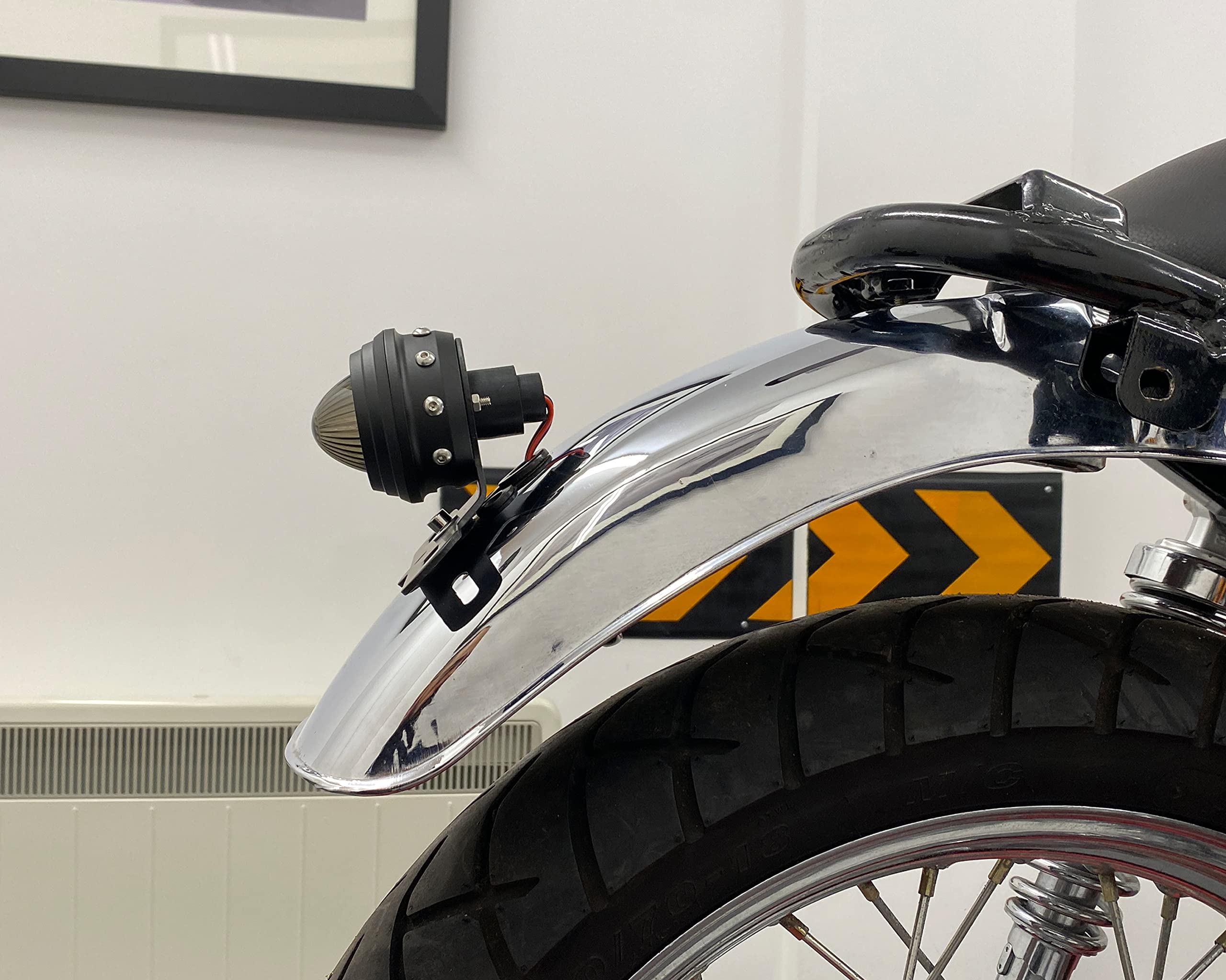 Mad Munk Achterlicht Lexus led rode lens voor Honda DAX 50 - 70 en Skyteam geïntegreerde