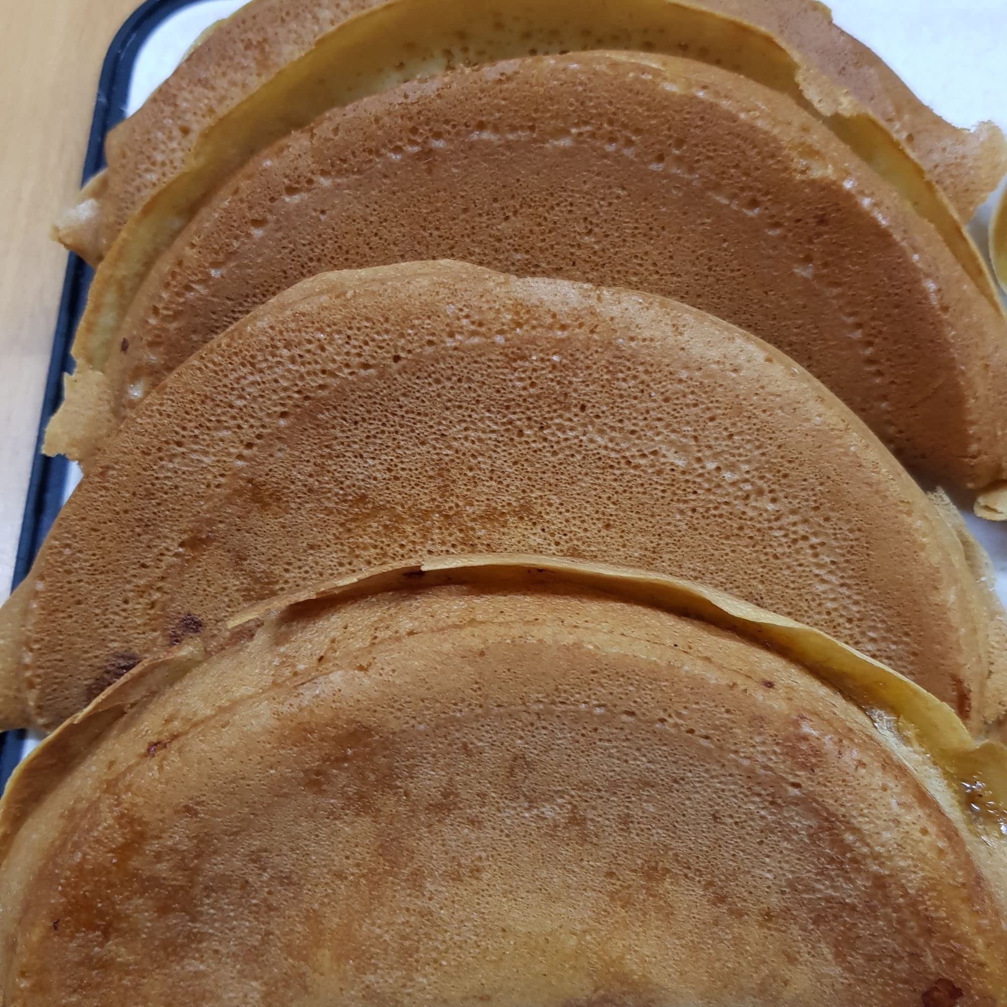 pancakes apam balik pan