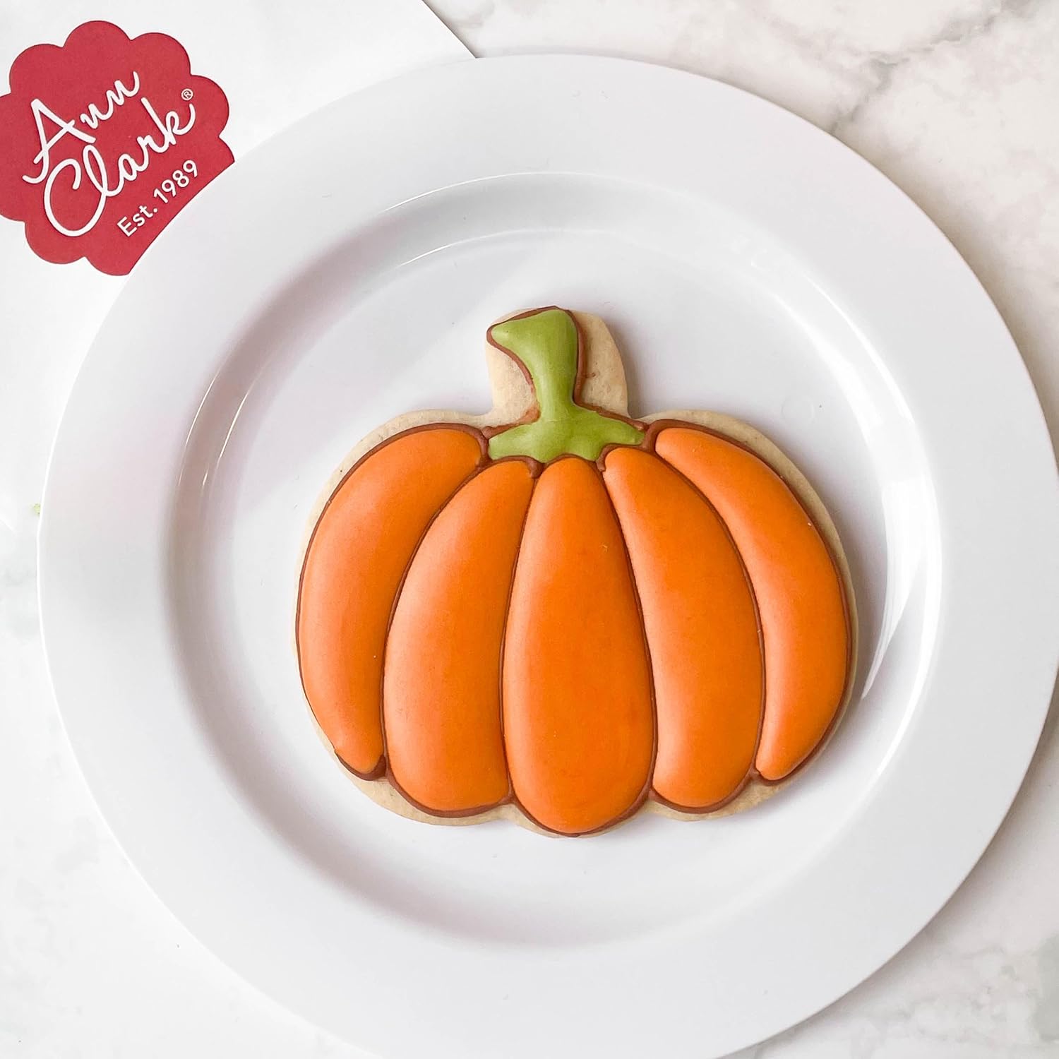 Ann Clark Pumpkin Cookie Cutter - 3 Pack Made In USA For Baking & Crafts