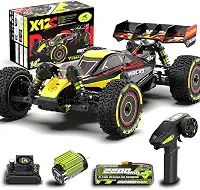 RLAARLO 1/12 Brushless RC Cars for Adults, Max 50 MPH Fast RC Buggy, All Terrain High Speed Remote Control Car Hobby Off-Road RC Truck 4x4 Monster Trucks