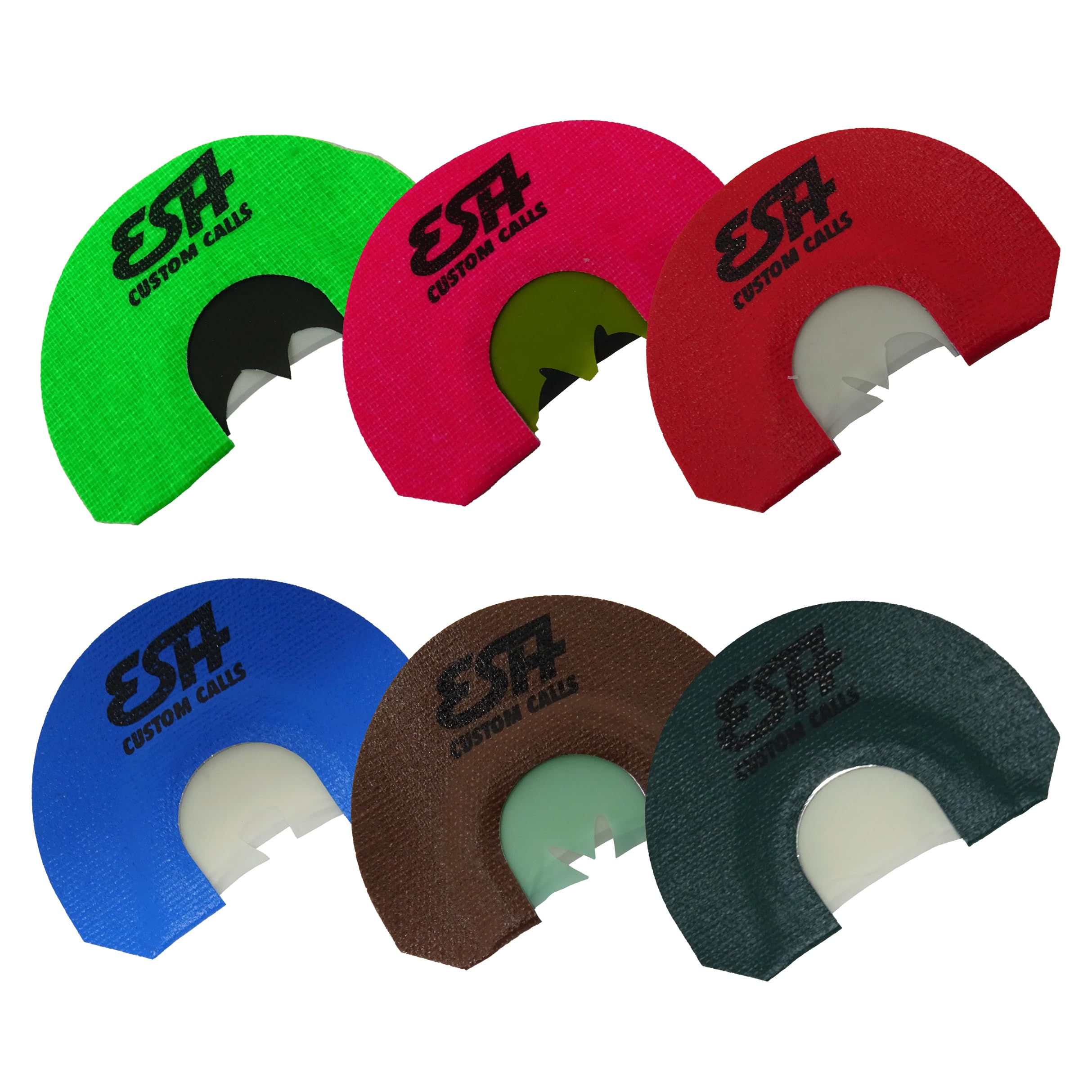 ESH Turkey Mouth Calls – Realistic Diaphragm Turkey Calls for Hunting – Easy-Blow, High-Volume Calls for Beginners & Pros