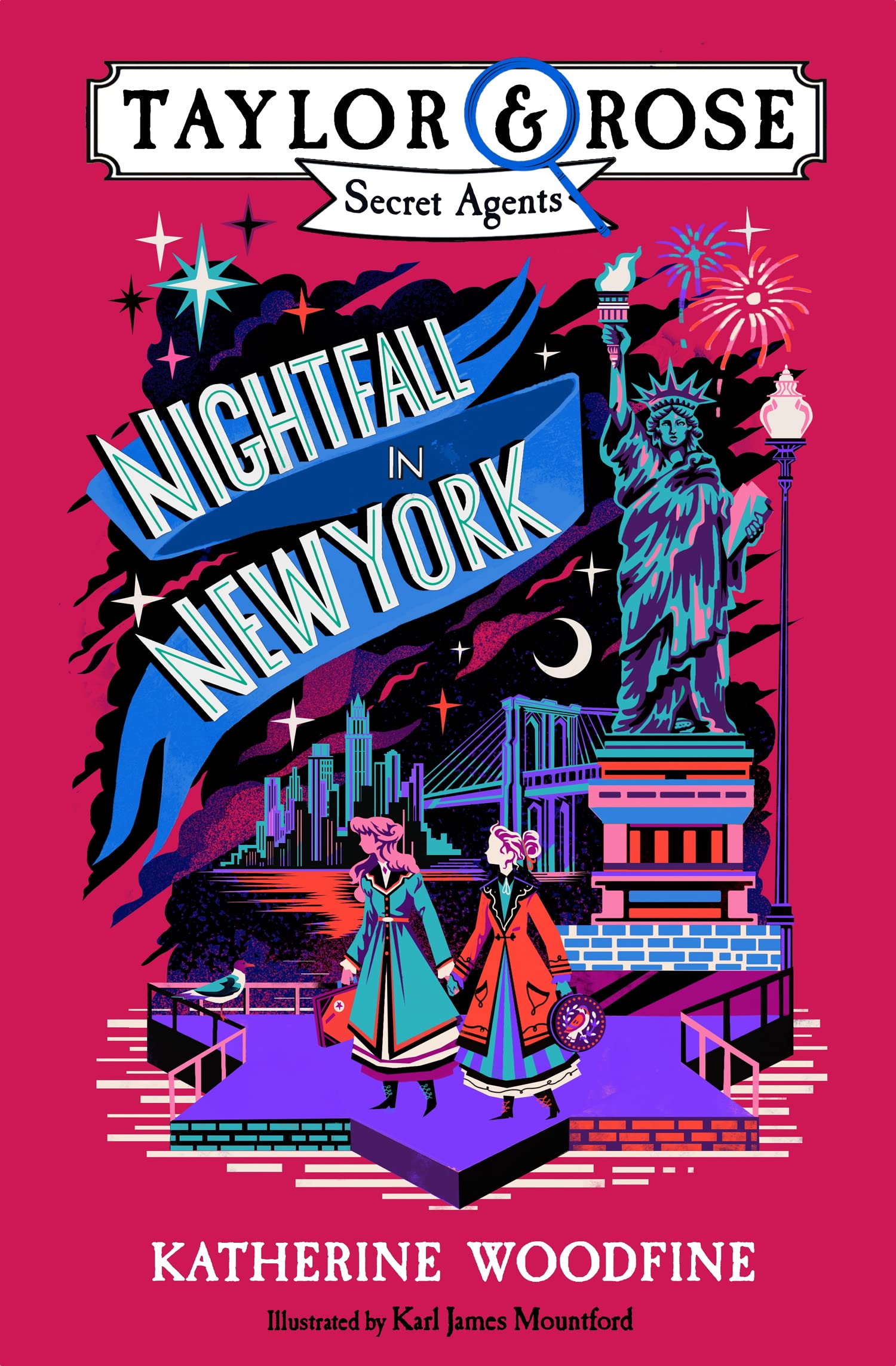 Nightfall in New York: New for 2021 -– the final book in this brilliant children’s mystery and detective series! (Taylor and Rose Secret Agents) Paperback – August 9, 2022