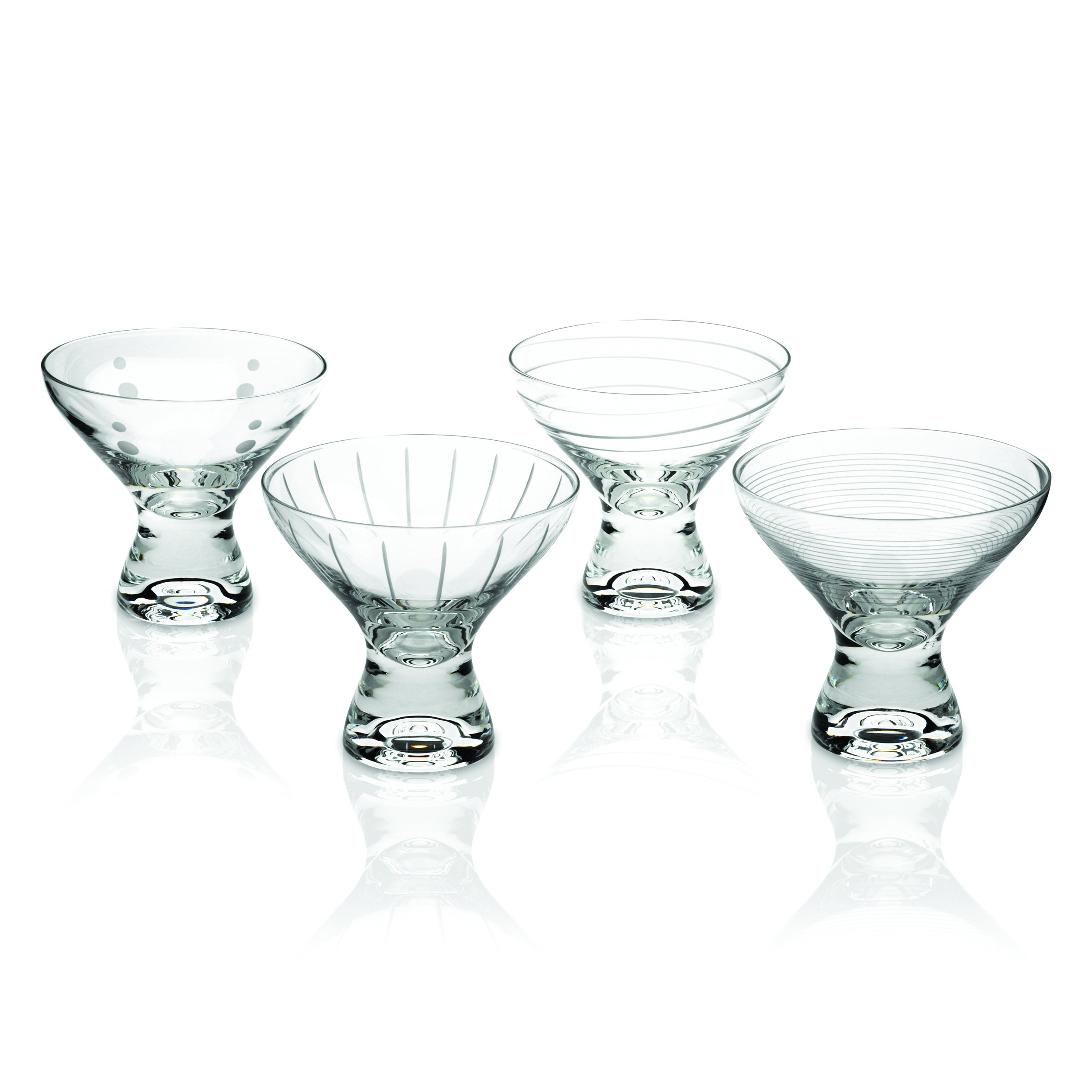 Mikasa Cheers Selections Martini/Cocktail Glasses, Set of 4