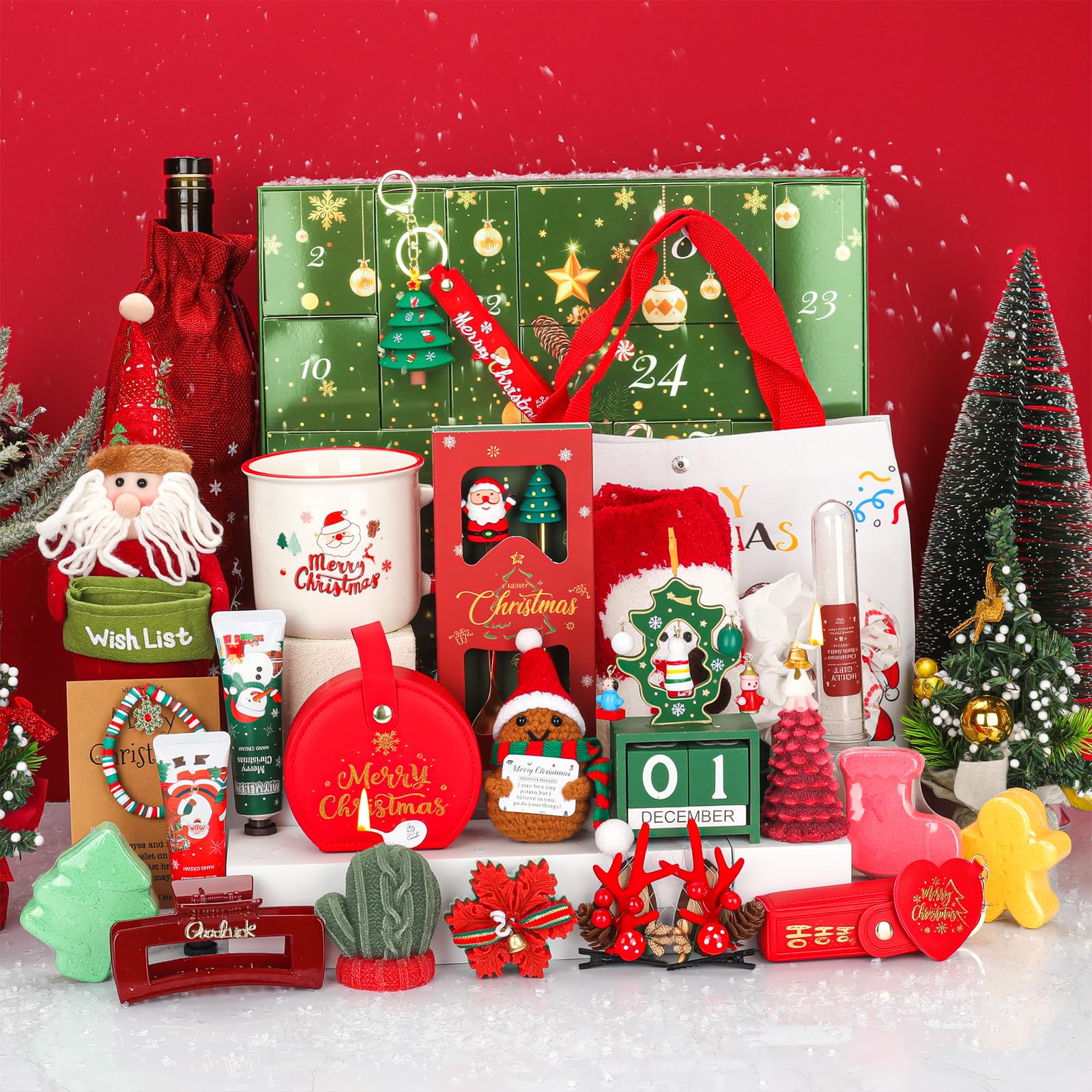 ♡新品♡ クリスマス ホリディ アドベントカレンダー 2025 Amazon.co.jp: アドベントカレンダー 2025 女性用 – 24日間の