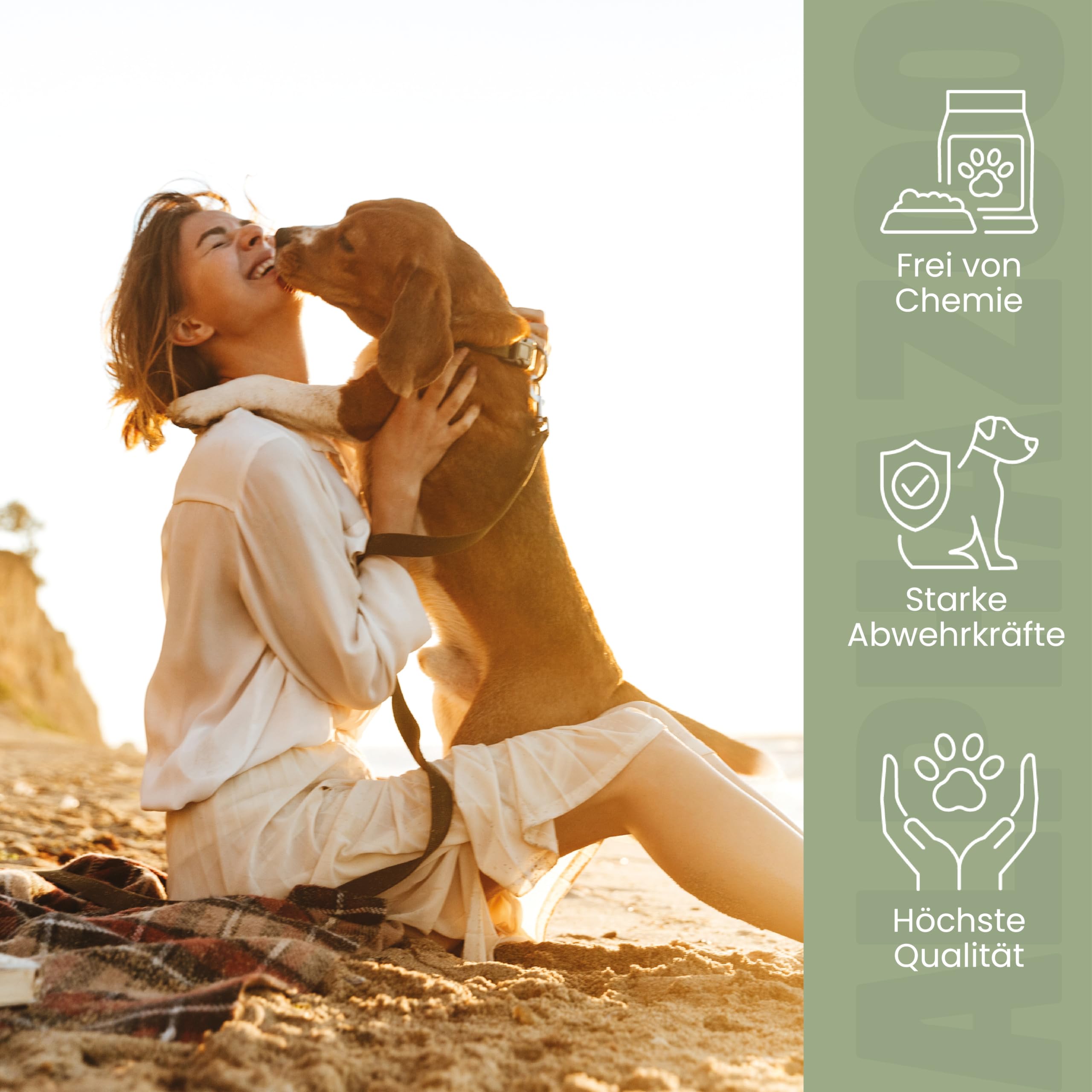 alphazoo Compresse di lievito di birra Cane 50 compresse, prodotto naturale per pelo lucido e pelle vitale, lievito di birra, minerali e vitamine per cani gatti contro la perdita di capelli e zecche