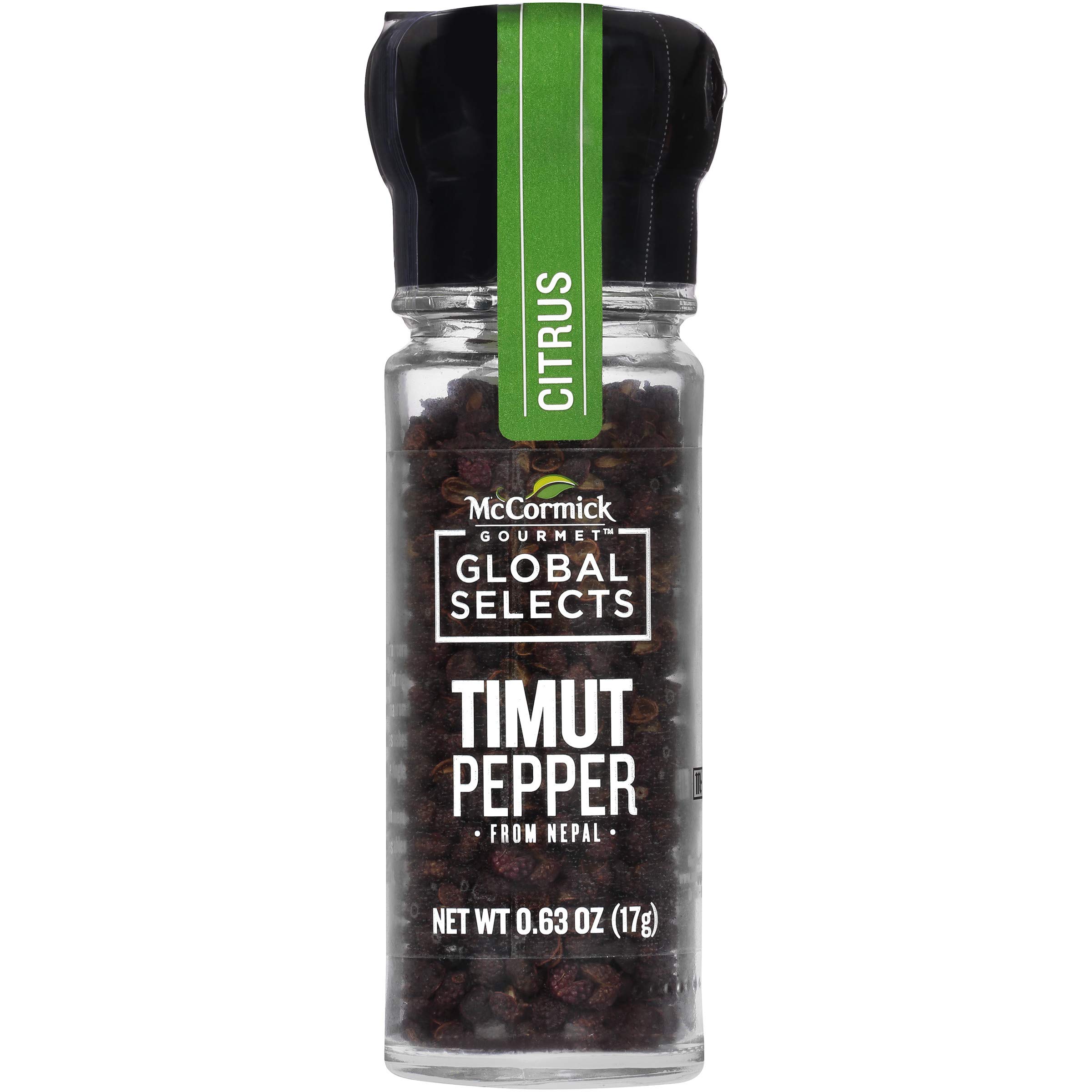 McCormick Gourmet Global Selects, Timut Pepper From Nepal, 0.63 oz (17 g)