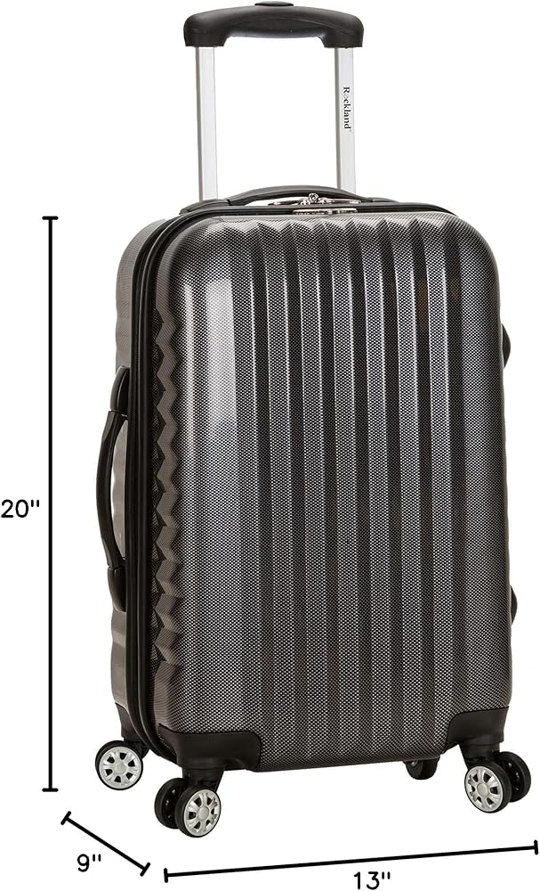 Amazon.com | Rockland Melbourne Hardside Expandable Spinner Wheel