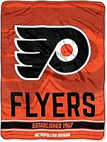 Vista 42 de Northwest NHL Unisex-Adult Micro Raschel Throw Blanket