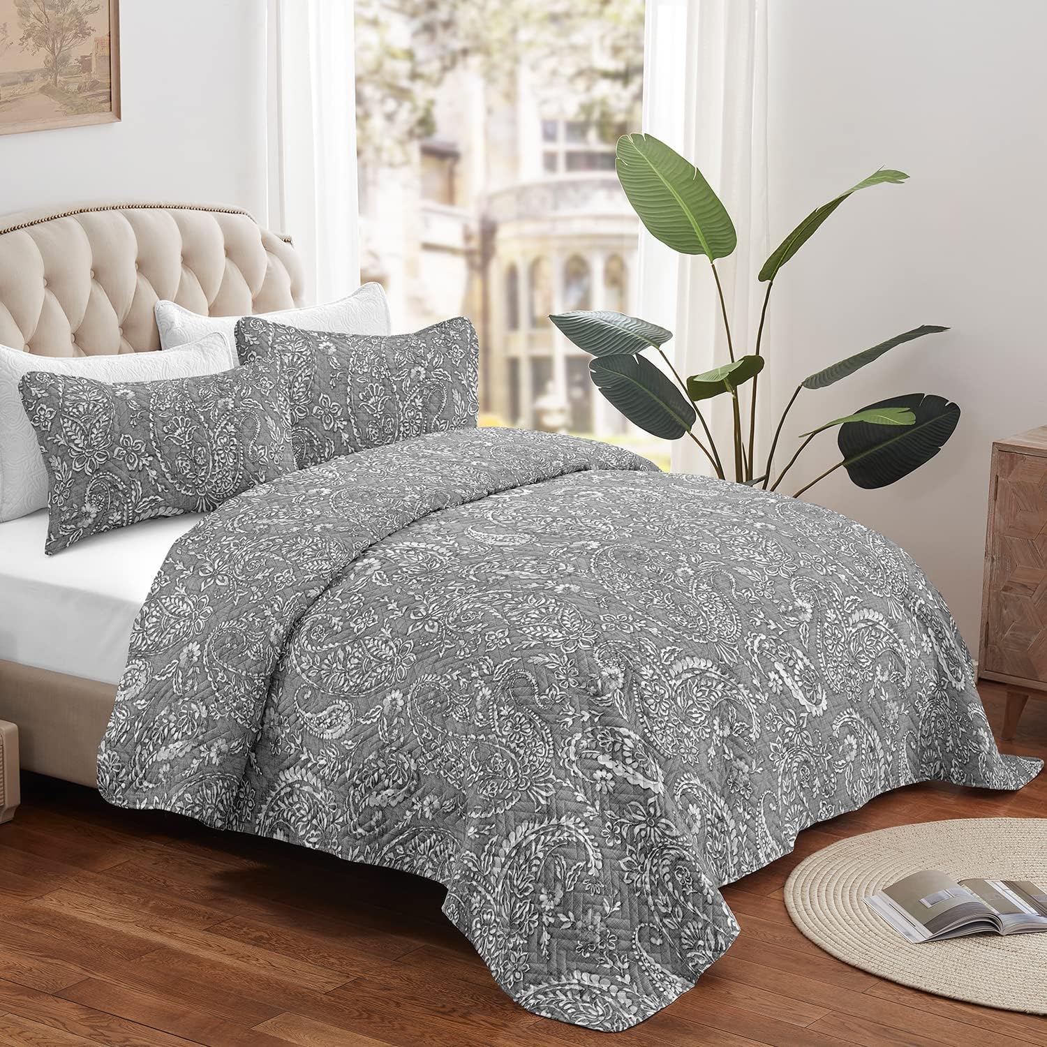 HITINY King Size Quilt King Quilt Set California King Quilt