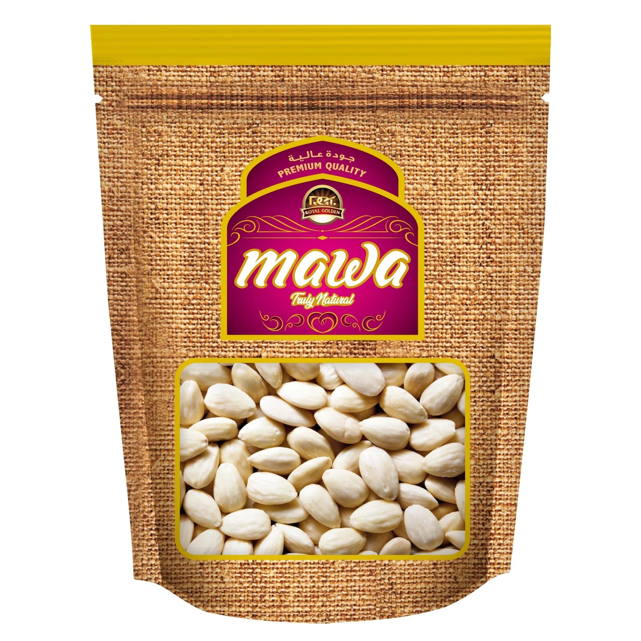 Mawa Almonds Blanched 500g Piece