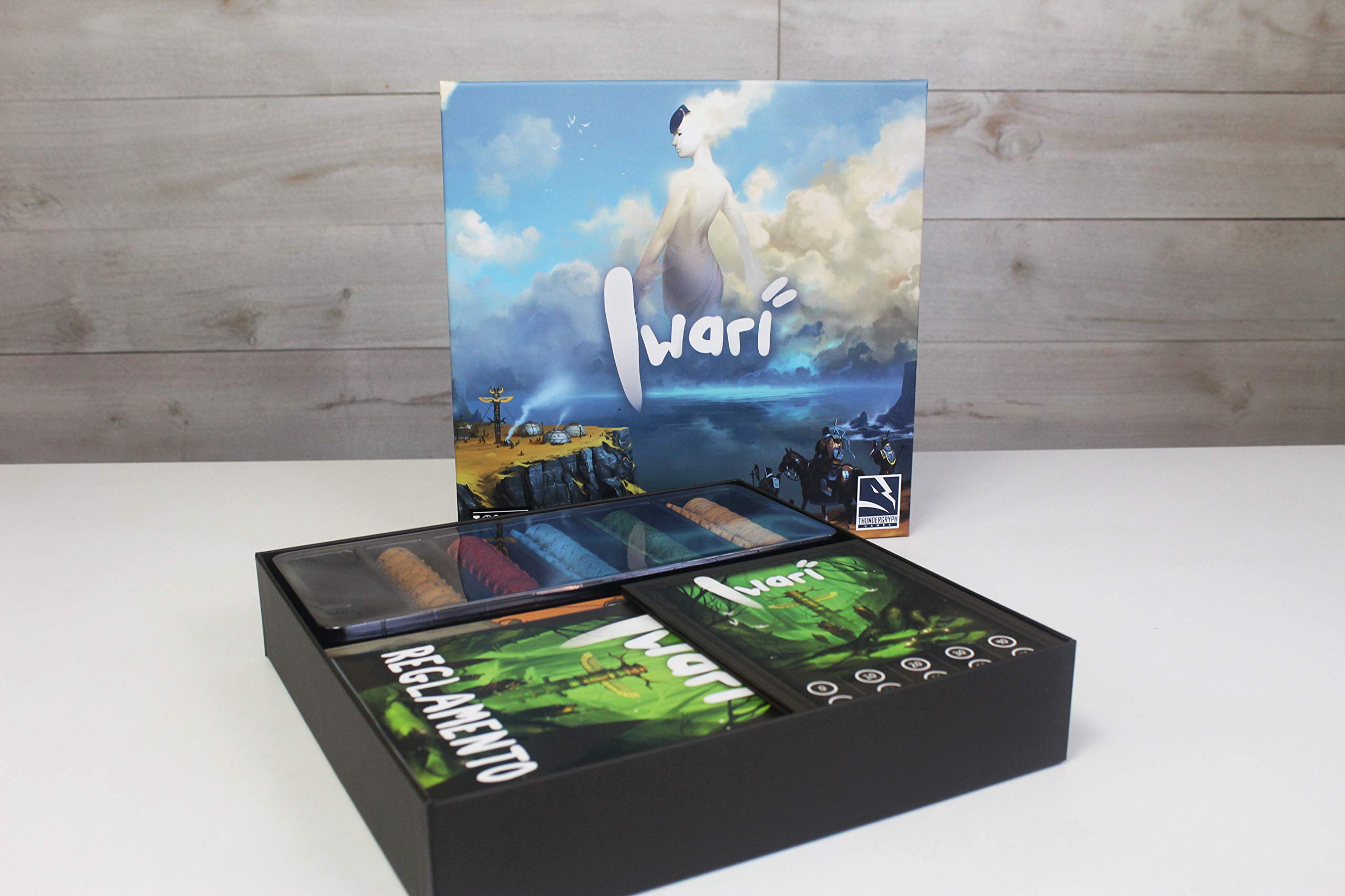 TCG Factory IWARI Juego de mesa para 2 a 5 jugadores. A partir de 14 años de edad. Perfecto para iniciarse en los juegos de mesa modernos.