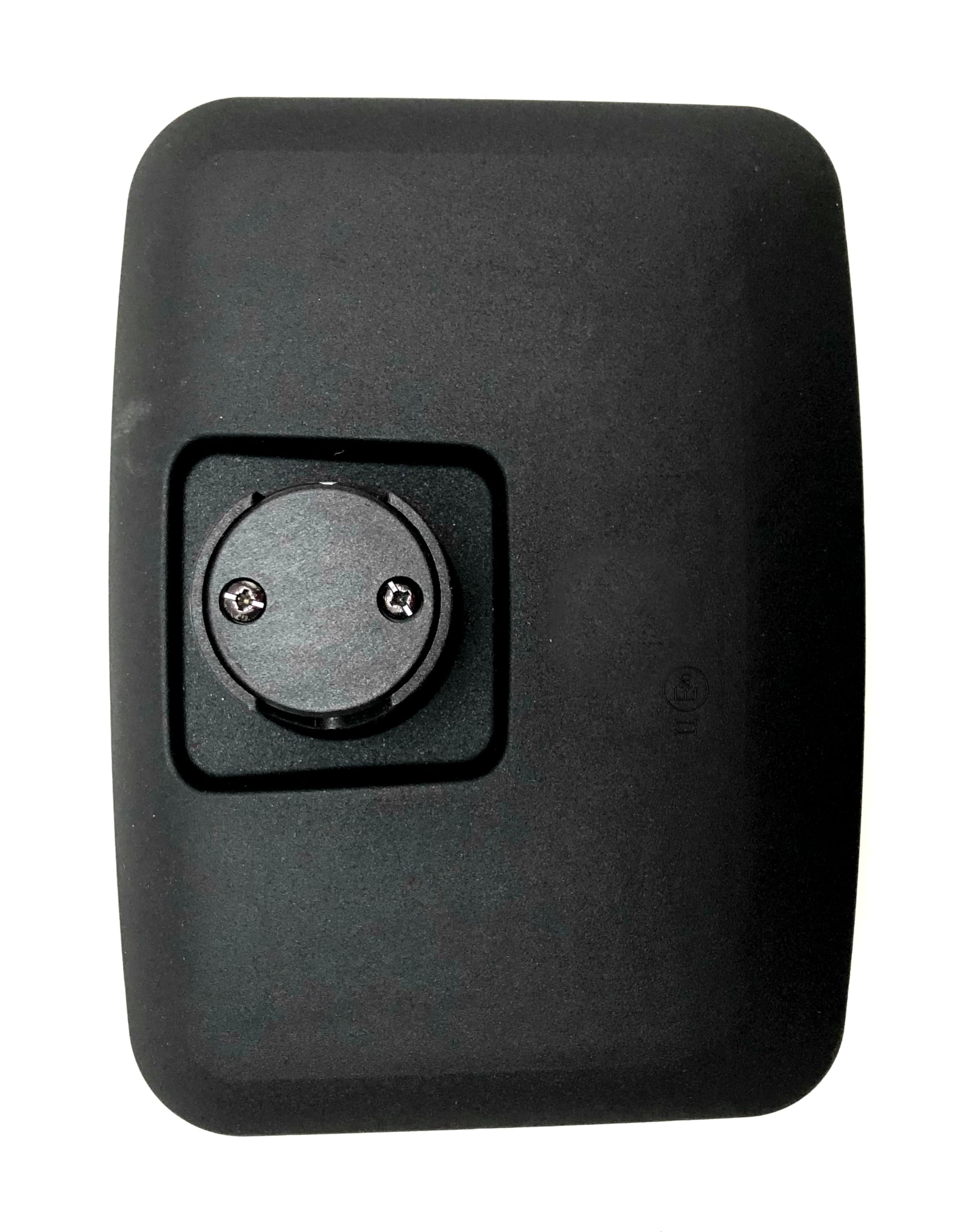 2 espejos retrovisores exteriores 295 x 220 mm Ø14-23 mm R1200 E20 para JOHN DEERE Tractor Excavadora Camión (2, 295 x 220 mm)