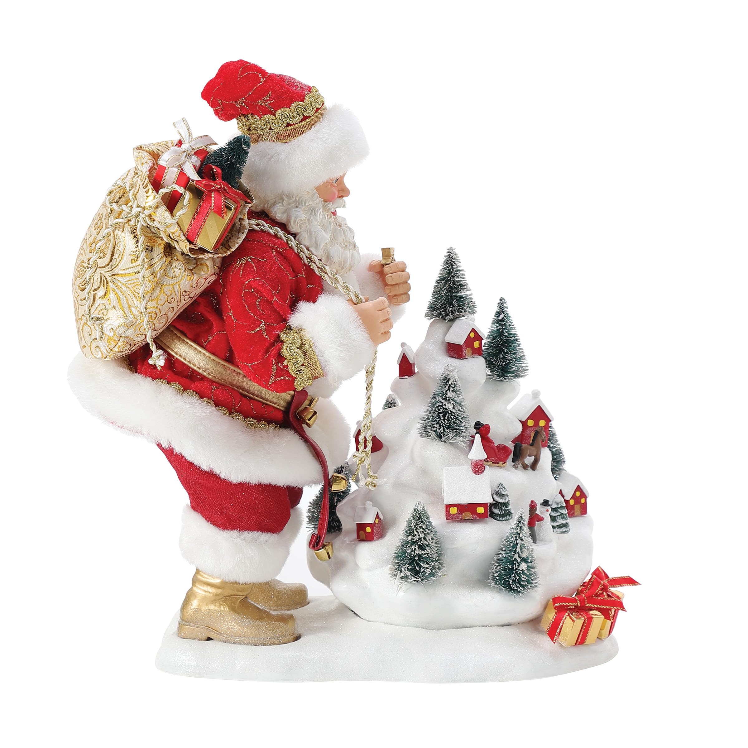 Department 56 Possible Dreams Figurine de Village de Noël Père Noël 26,7 cm Multicolore