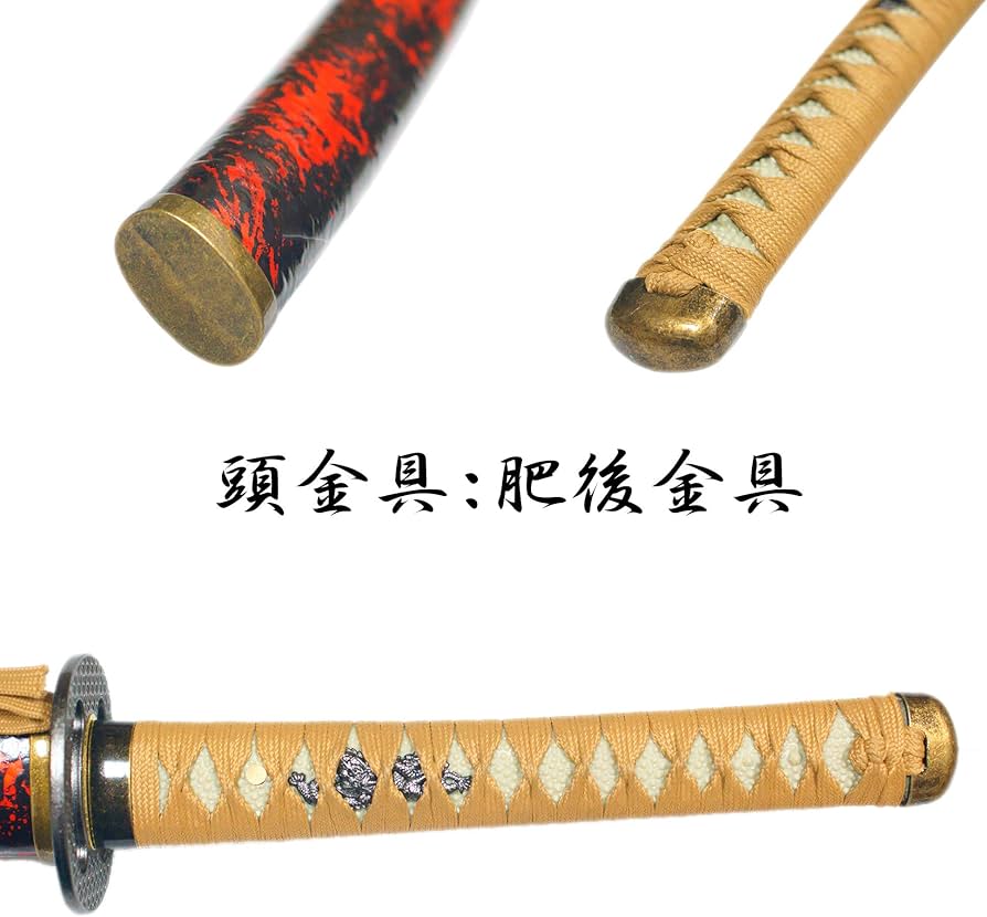 Amazon.co.jp: 匠刀房 模造刀剣 逆刃刀 大刀 茶糸仕様 刀袋付 クロス付