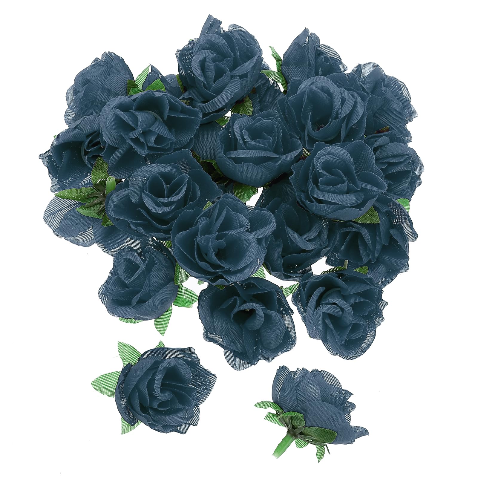 PATIKIL Mini Rose Artificial Flowers Bulk 1.2 Inch