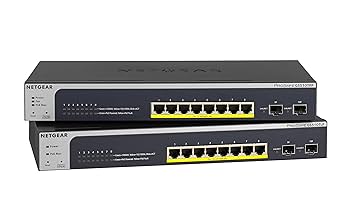 ルーター・ネットワーク機器 GS510TPP PoE+ and 2FP Port NETGEAR Amazon.com: NETGEAR 28-Port PoE Gigabit Ethernet Smart