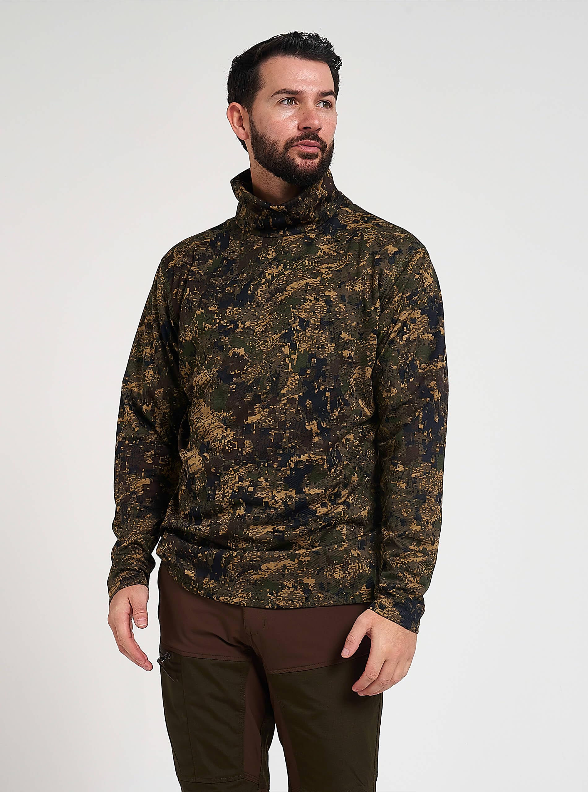 JACK PYKE Top con scollo a rullo