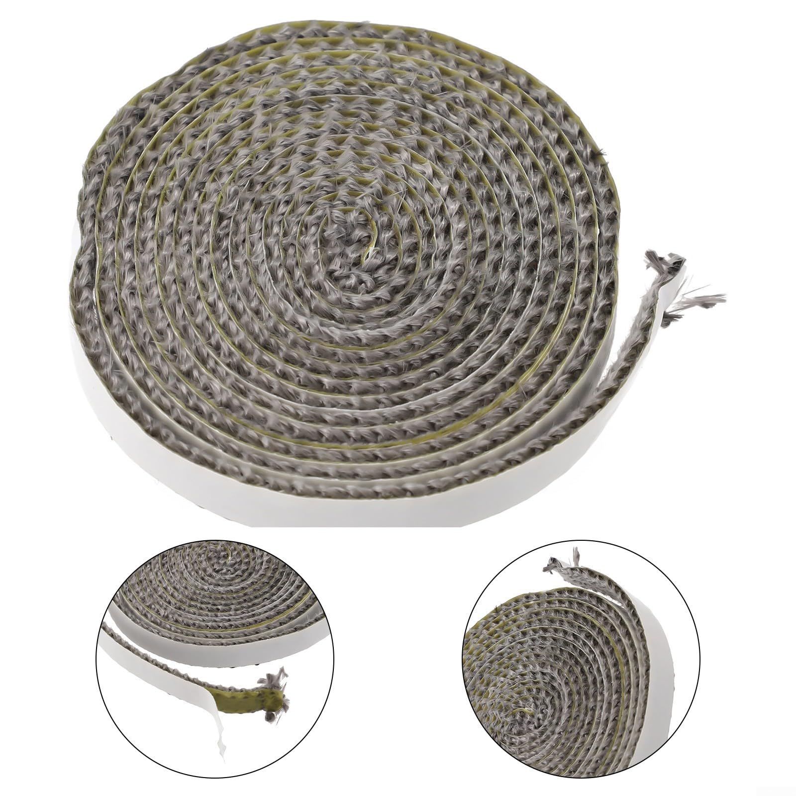 Guarnizione in corda di vetroresina, Guarnizione in corda for stufa a legna in fibra di vetro, 10 mm/15 mm x 3 2 m(10mm)