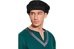 Soft Suede Renaissance Hat for Men