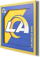 Vista 17 de YouTheFan Arte de pared de la serie de logotipos 3D con licencia oficial de la NFL, hecho de múltiples capas, listo para colgar en la pared, diseño