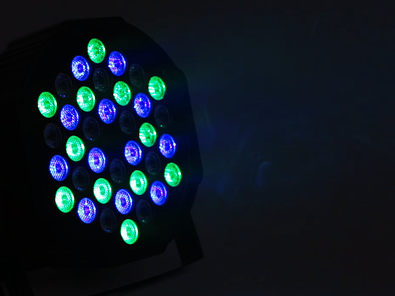 U`King 4*30W Rgb 3 in 1 Cob Led Stage Washer Lighting for Dj Disco Party Event System Light Set With Tripod Stand Par Lights