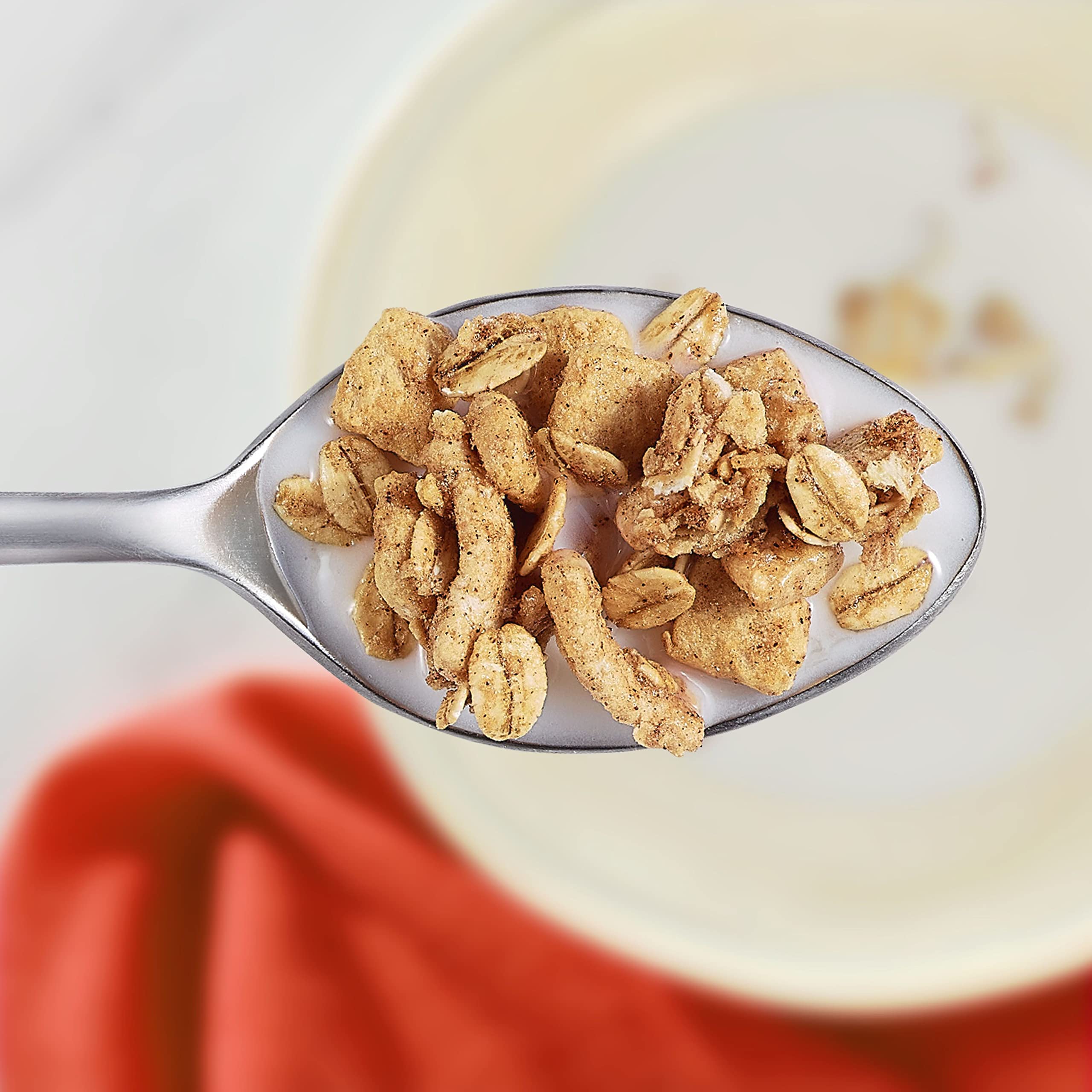 Kashi GO Breakfast Cereal, Vegan Protein, Fiber Cereal, Cinnamon Crisp