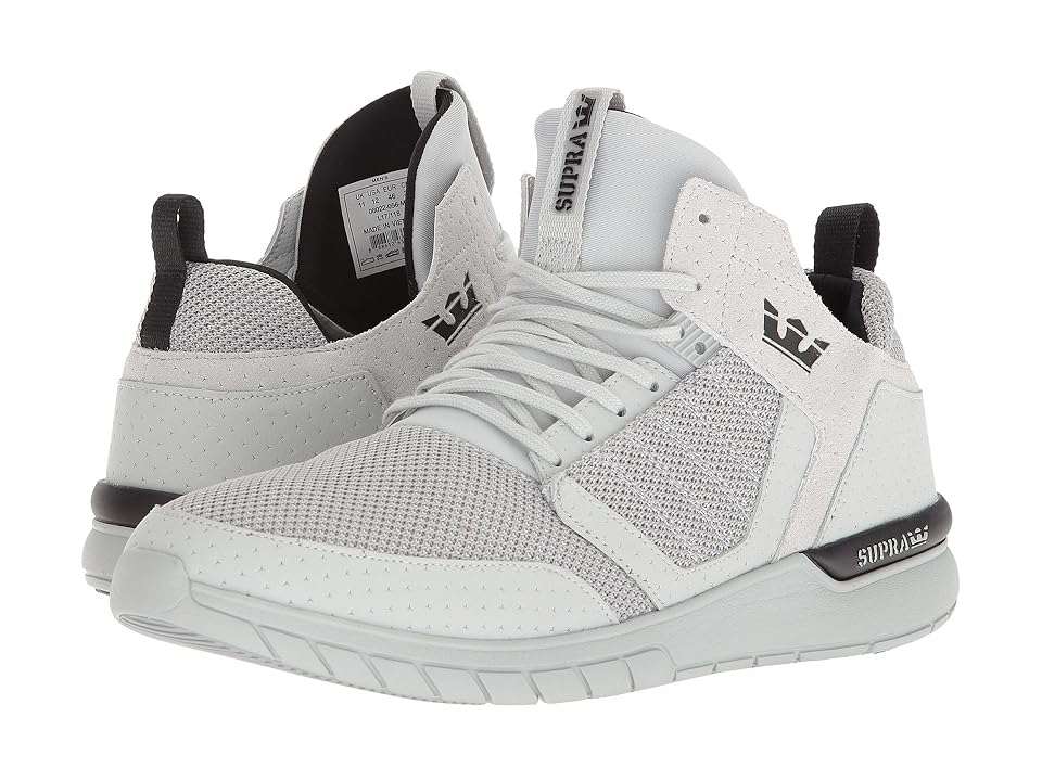 

Supra Method (Cool Grey/Black/Cool Grey) Men's Skate Shoes
