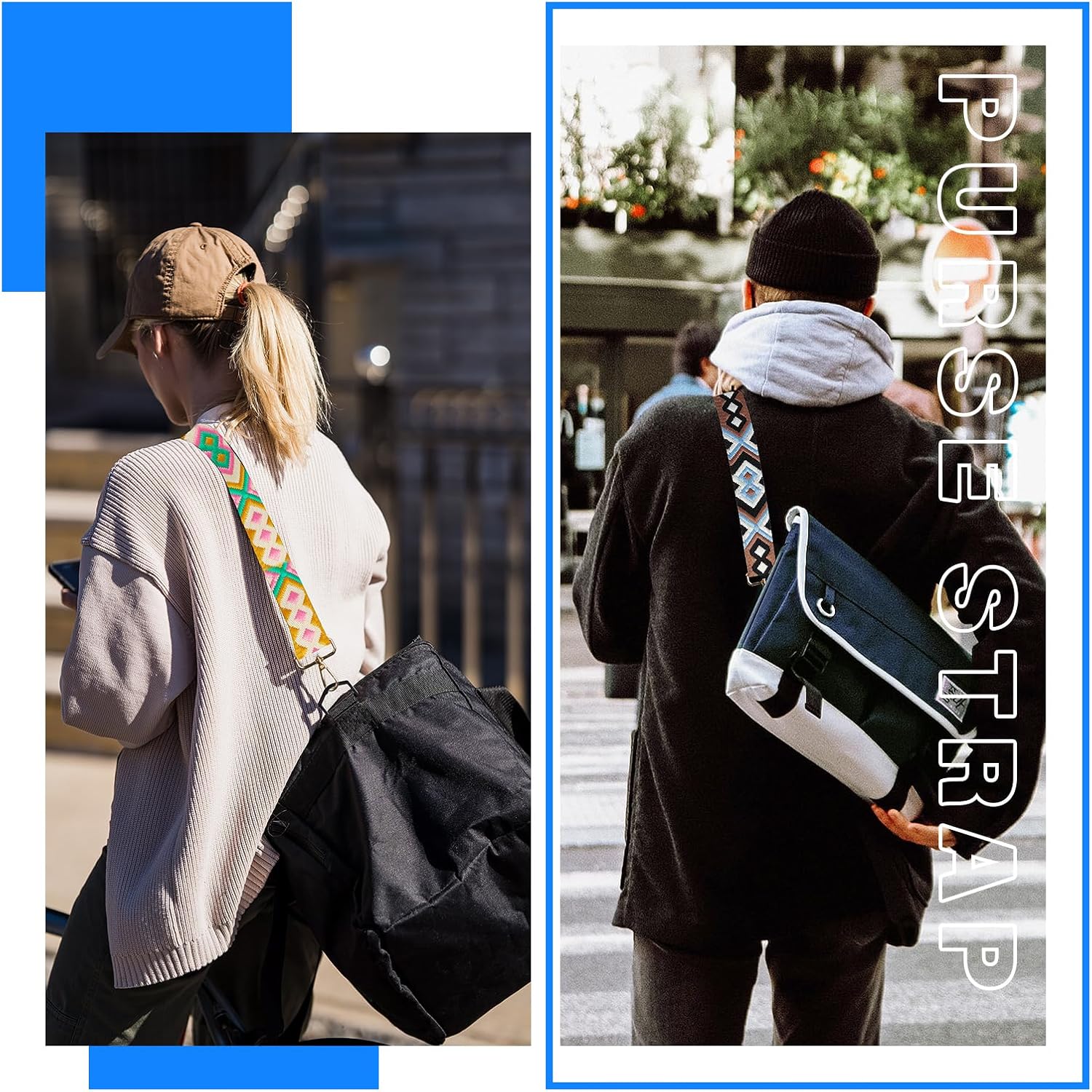 Purse Strap Crossbody Straps for Purses Bag Strap Shoulder Strap Guitar Strap Purse Replacement Straps for Handbags - Image 6