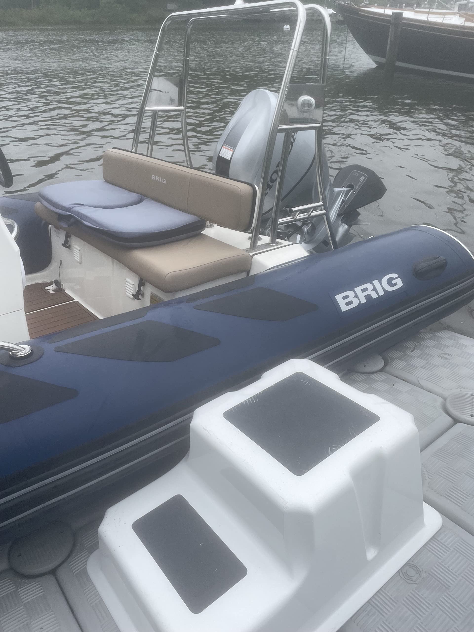 Klearstand Double Dock Steps, Boat Boarding Steps, Heavy Duty, Non-Skid Grip, 35