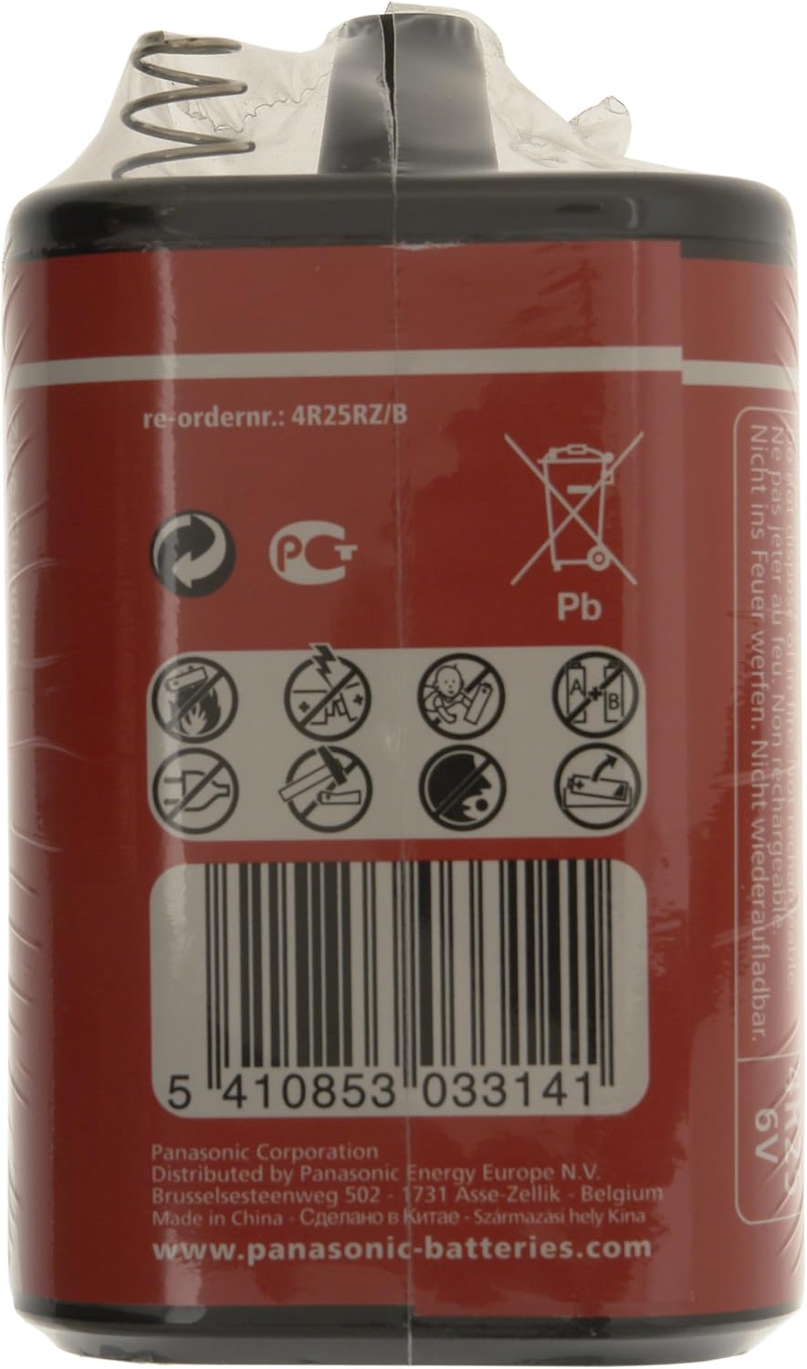 Panasonic Pj996 6V Zinc Carbon Battery