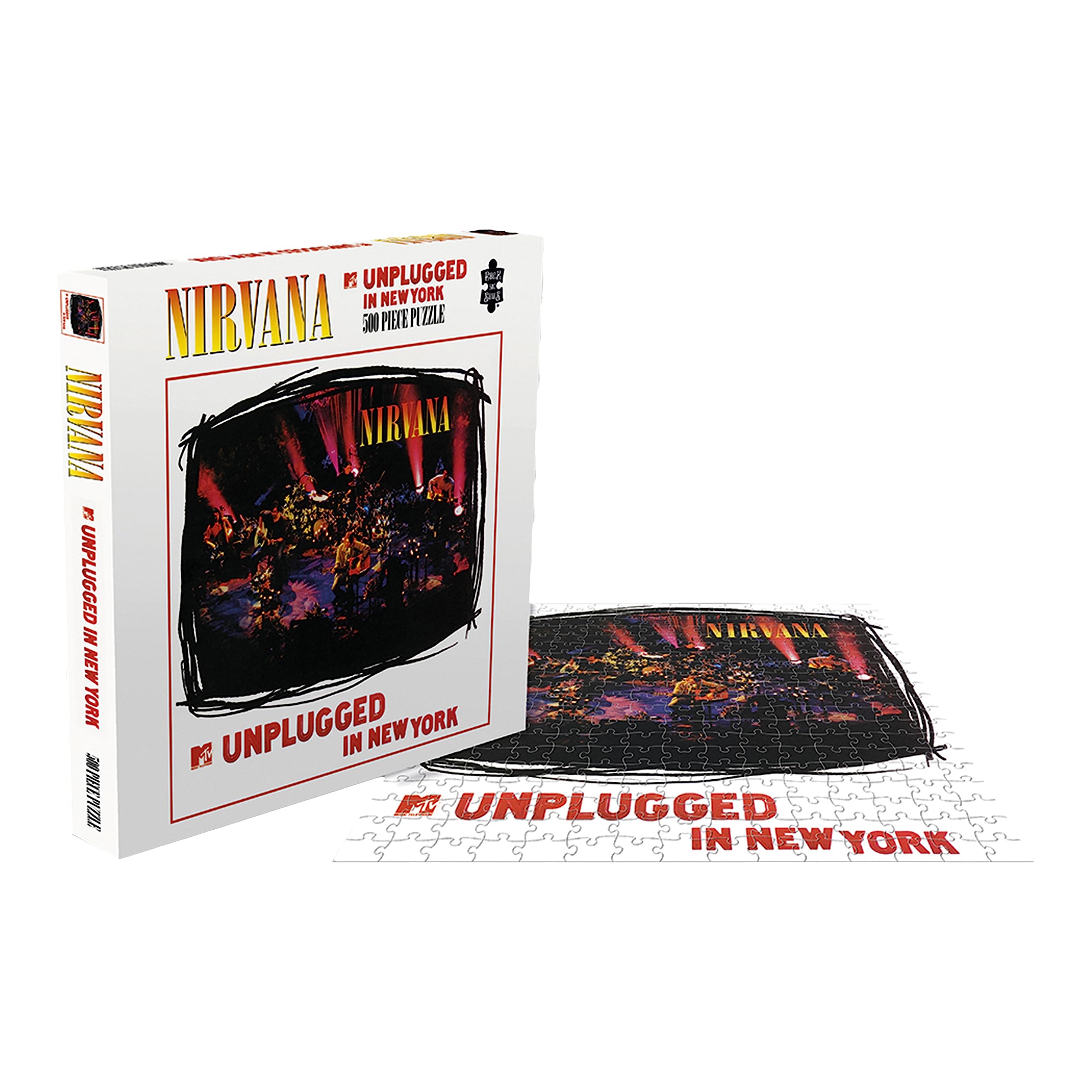 Nirvana MTV Unplugged in New York (500 Piece Jigsaw Puzzle